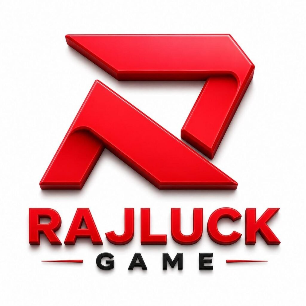 Rajluck Game – online gaming platform dashboard with exciting games, rewards, bonuses, and user-friendly mobile interface.